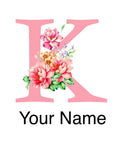 Alphabet Personalised Letter K * Pre Order (Made to order) … - Full Coverage of Diamonds