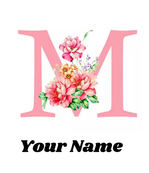 Alphabet Personalised Letter M * Pre Order (Made to order) … - Full Coverage of Diamonds