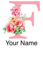 Alphabet Personalised Letter F* Pre Order (Made to order) … - Full Coverage of Diamonds