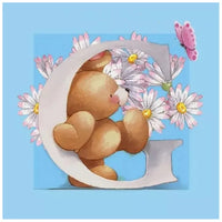Bear Letter G * Pre Order (Made to order) … - Full Coverage of Diamonds
